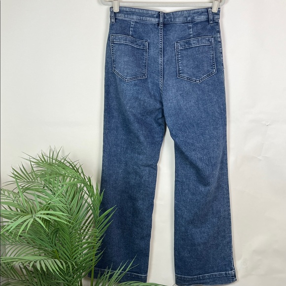 Faherty Blue Flare & Wide Leg Jeans - Picture 7 of 14